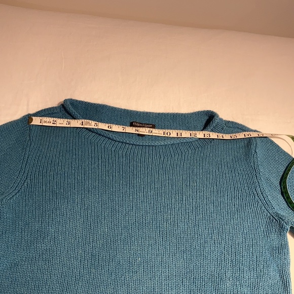 Eileen Fisher yak wool knit sweater size small - Picture 14 of 15